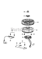 MTD 4P90JUB - MTD Engine 4P90JUB Ignition &amp; Electrical