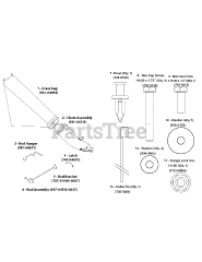 MTD 19A20001 - MTD 33" Grass Bag Kit (2010)