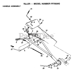 Roper RYX 820 G - Roper Rally Tiller
