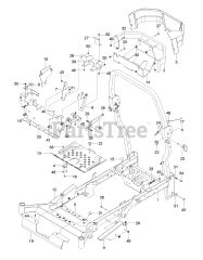 Husqvarna Z 560 (967678501-00) - Husqvarna 60" Zero-Turn Mower (2017-09) FRAME