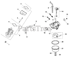 Kohler CH5-1510 - Kohler Command PRO Engine, Basic Version, 5hp Fuel System - Carburetor (TP-2356-A) Rev 10/26/2006