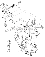 Gravely 40340 (PM 50) - Gravely Pro-Master Zero-Turn Mower, 16hp Kohler (SN: 000101 & Above)