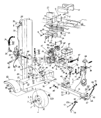 MTD 244-638-000 - MTD Log Splitter (1994)