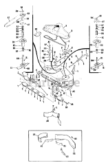 Simplicity 990244 - Simplicity 32" Mower Deck Mower Group - 32" (1217I01)