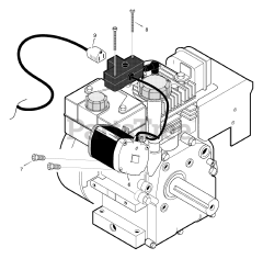 Murray 624809x54B - Murray 24" Snow Thrower (2001) Electric Start Assembly