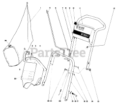 Toro 21500 - Toro Guardian Walk-Behind Mower (SN: 004000001 - 004999999) (1974)