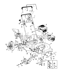 Montgomery Ward TMO-3708402 (11A-508Q788) - Montgomery Ward Walk-Behind Mower (1997)