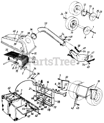 MTD 190-083 - MTD Grassbag Assembly (1991)