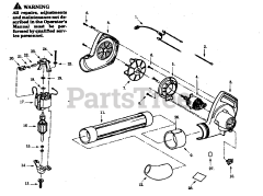 Paramount PB 80-00 - Paramount Blower, Electric BLOWER ASSEMBLY