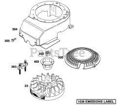 Briggs & Stratton 12C702-0608-01 - Briggs & Stratton Vertical Engine
