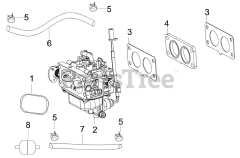 Gravely 08201332 - Gravely 764 Replacement Engine Carburetor