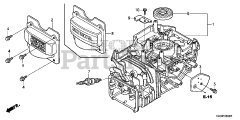 Honda HRR216 K7 PDAA (MZCG) - Honda 21" Walk-Behind Mower, Made in USA (SN: MZCG-8200001 - MZCG-8399999)