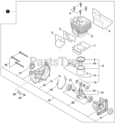Echo ES-250 - Echo Shred N Vac Blower (SN: P60512001001 - P60512999999)