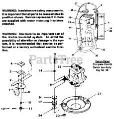 Guardian 289-20 (181-424D109) - Guardian Walk-Behind Mower, Electric (1991) (Benney's Inc.)