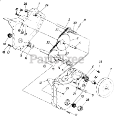 Cub Cadet 031 (212-031-100) - Cub Cadet Front-Tine Tiller (1992)