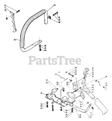 Echo CS-301 - Echo Chainsaw (Original Version) Handle