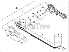 Echo SRM-2120 - Echo String Trimmer (SN: U94012001001 - U94012999999) Control Handle