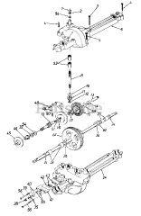 Premiere 135C450F321 - Premiere Lawn Tractor (1995) (Northstar Outdoor Eq) Transaxle Assembly