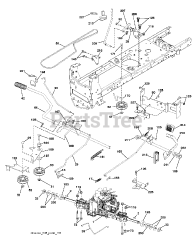 Poulan Pro PB 22H42YT (960480051-00) - Poulan Pro Lawn Tractor (2012-11)