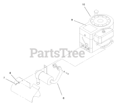 Toro 71208 (13-38 XL) - Toro Lawn Tractor (SN: 089000001 - 089999999) (1998) Engine Assembly
