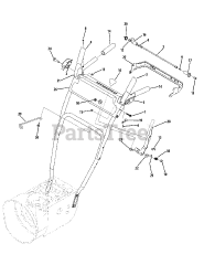 Yard Machines 31AM63EF700 - Yard Machines Snow Thrower (2008) Panel E Style