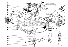 Toro 18214 - Toro Whirlwind Walk-Behind Mower (SN: 009000001 - 009999999) (1969)