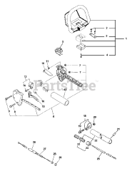 Echo PPSR-2122 - Echo Pole Saw (Type 1E) (SN: 505000 - 999999)