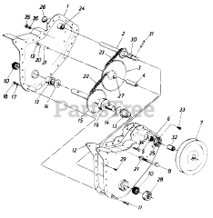 MTD 210-031 - MTD Tiller (1990)