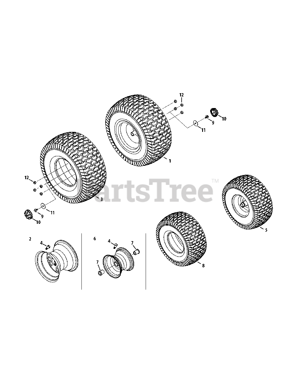 Cub Cadet XT1LT 46 (13WPA1CT009) Cub Cadet 46" XT1 Enduro Lawn