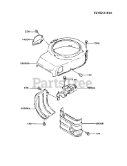 Kawasaki FB460V-DS12 - Kawasaki Engine COOLING-EQUIPMENT