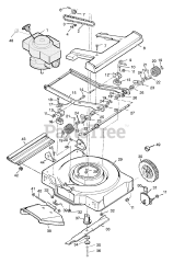 Murray 22635D - Murray 22" Walk-Behind Mower (1996)