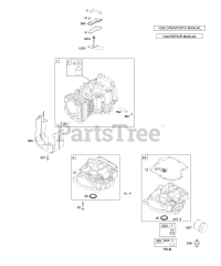 Briggs & Stratton 216902-0016-E1 - Briggs & Stratton Vertical Engine Cylinder, Engine Sump