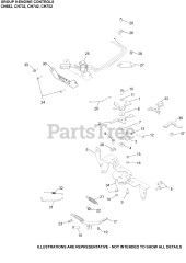 Kohler CH742-3000 - Kohler Command PRO Engine, Basic Version, 25hp, 747cc 09 Engine Controls