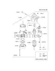 Kawasaki FH601V-GS21 - Kawasaki Engine STARTER