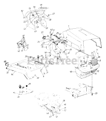 MTD 143P820H000 - MTD Garden Tractor (1993)
