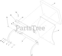 Toro 74550 - Toro 60" GrandStand Stand-On Mower (SN: 310000001 - 310999999) (2010) Cushion Assembly No. 117-9770