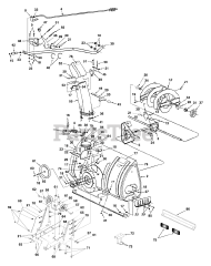 Murray 24583 - Murray 40" Snow Thrower, Tractor Mounted (2002) Snow Thrower Assembly