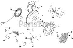 Kohler CH13-22502 - Kohler Command PRO Single Engine, Basic Version, 13hp, 9.7kW Ignition/Electrical 5-27-230