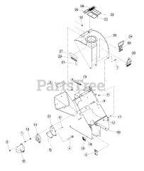 Bear Cat SC 5720 B - Bear Cat 5" Chipper/Shredder Blower, 720cc Subaru (SN: 5VJAA0019DW003794 - 5VJAA0211HW005560)