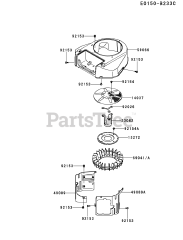 Kawasaki FS481V-DS55 - Kawasaki Engine COOLING-EQUIPMENT