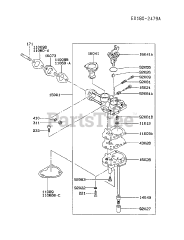 Kawasaki FA076D-ES04 - Kawasaki Engine CARBURETOR