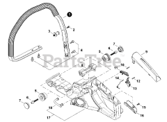 Echo CS-500 P - Echo Chainsaw (SN: C19413001001 - C19413999999)