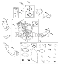 Briggs & Stratton 305447-0644-B5 - Briggs & Stratton Horizontal Engine