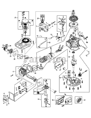 MTD 1P61N0 - MTD Engine Engine Assembly 1P61N0
