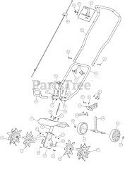 Craftsman C 410 (CMXGVAMKC30C) (21AKC30C793) - Craftsman Cultivator (2020)
