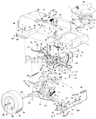 MTD 13665-8 - MTD Lawn Tractor (1988)