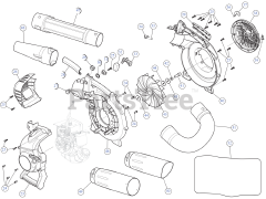 Craftsman BV 225 (CMXGAAMR7BVM) (41AR7BVM791) - Craftsman Blower/Vacuum