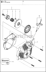 Husqvarna 236 e - Husqvarna Chainsaw STARTER