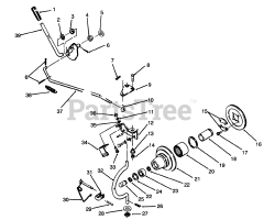 Toro 73520 (520-H) - Toro Garden Tractor (SN: 049000001 - 049999999) (1994)