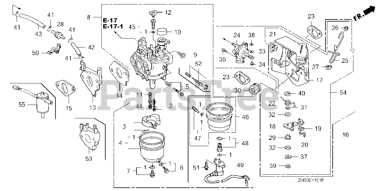 Honda GX270 VPX5 (GCAB) Honda Engine, Made in Japan (SN GCAB2000001